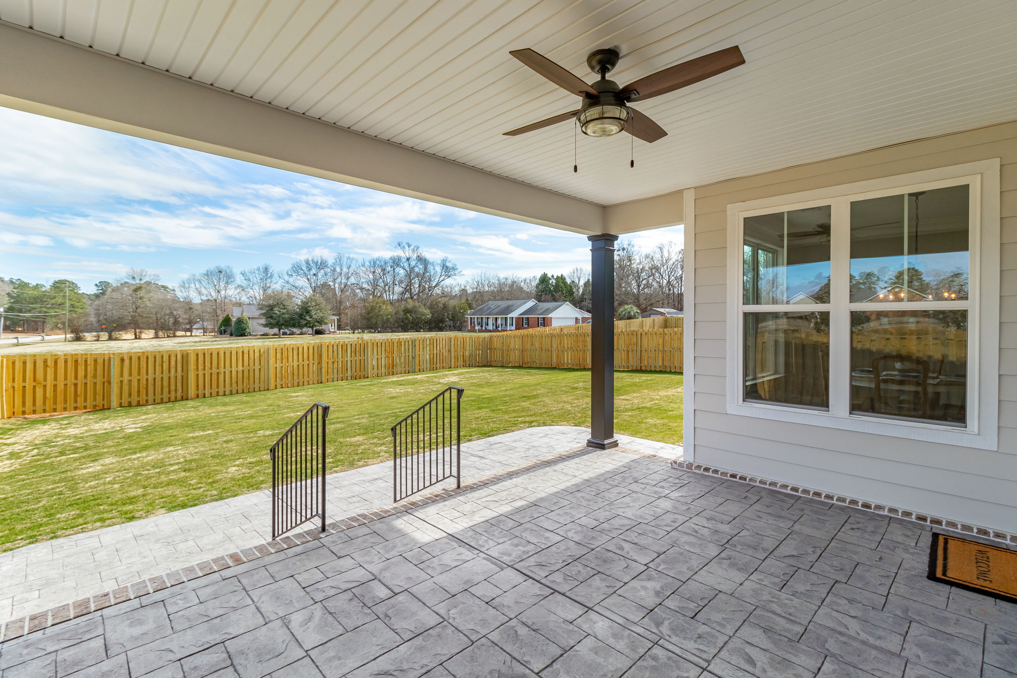 Covered Back Porch