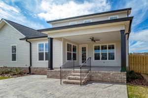Covered Back Porch