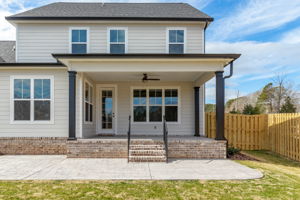 Covered Back Porch