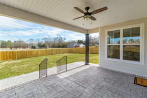 Covered Back Porch