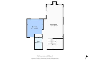1st Floor w/ Dimensions