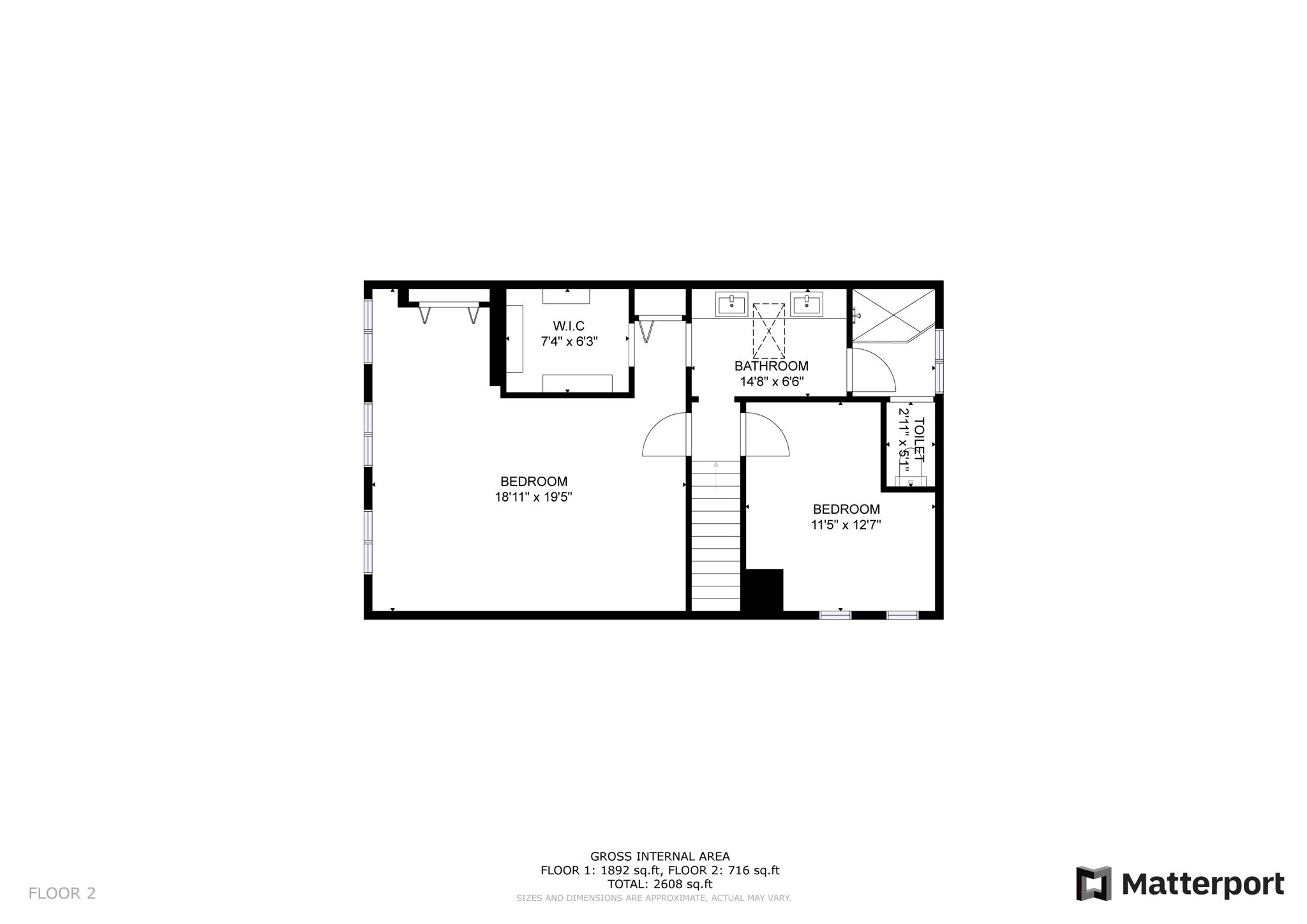 Floor 2 - 5026 Cypress Trace Dr