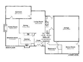 Main Floor / Lower Level