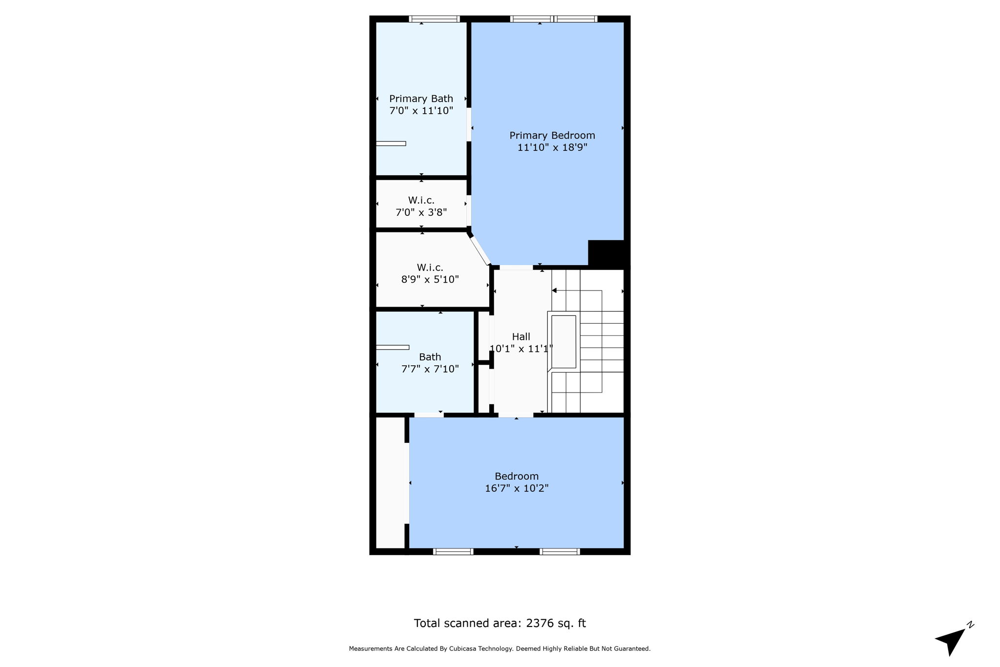 3rd Floor w/ Dimensions