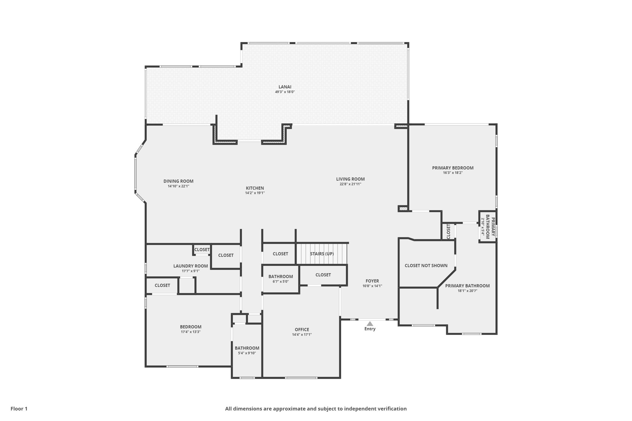 Floorplan 1st floor