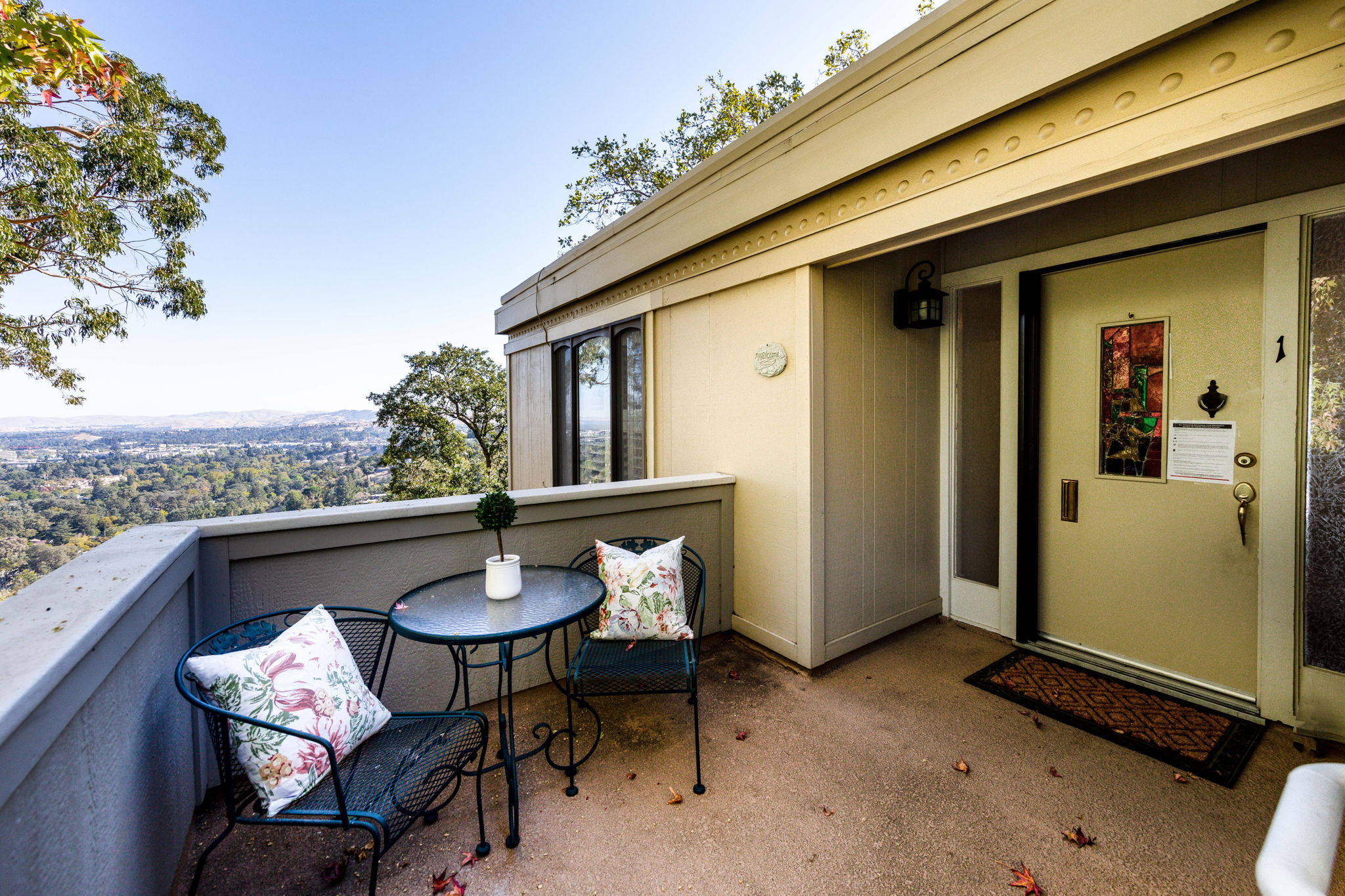 Private Front Porch with Great Views