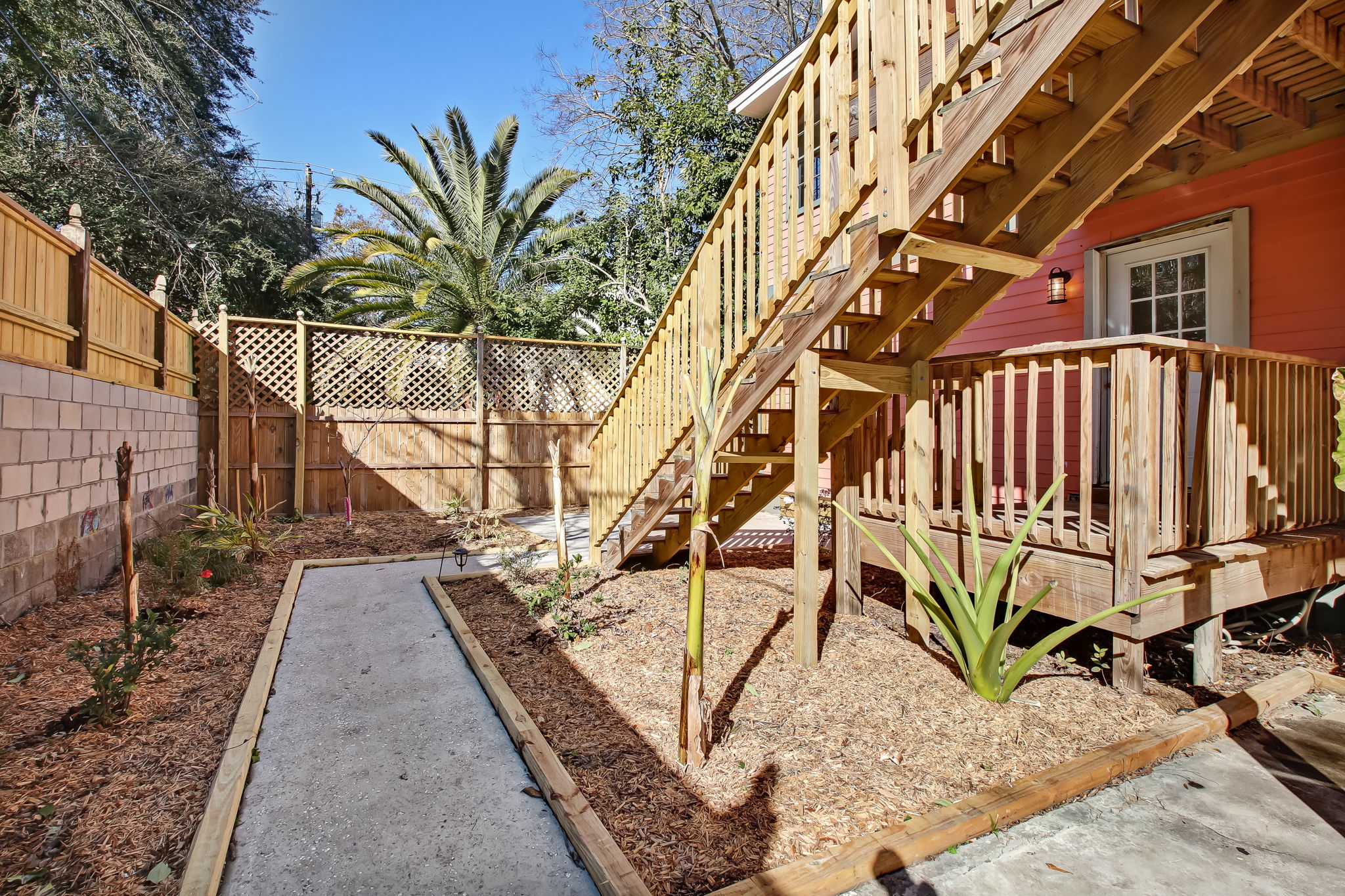 Back Yard/Entryway