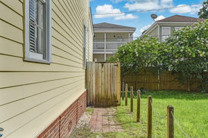 Entryway to Back Yard