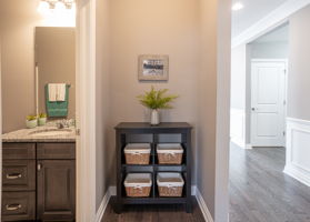 Entrance to Bathroom #2 on First Floor