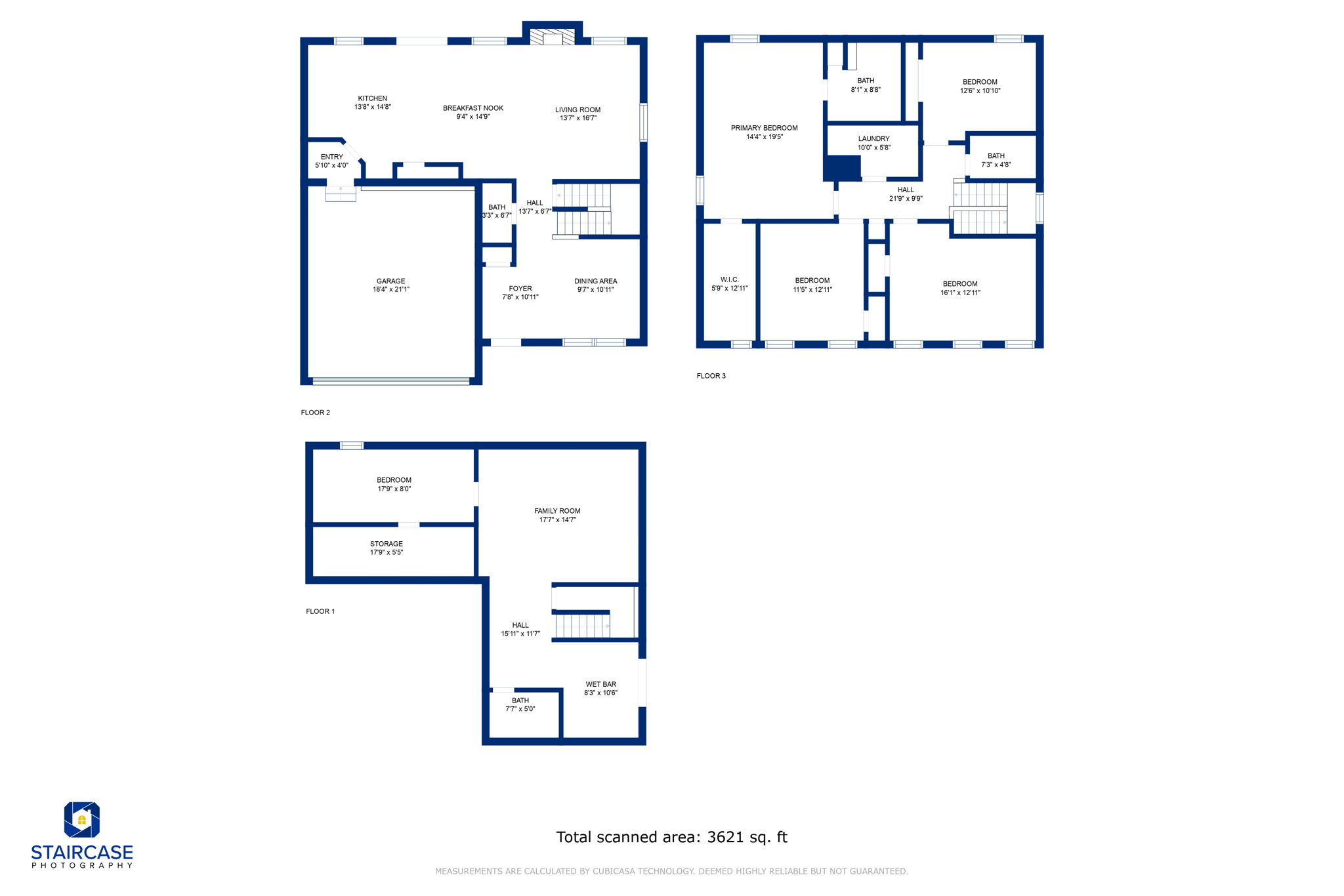 All Floors w/ Dimensions