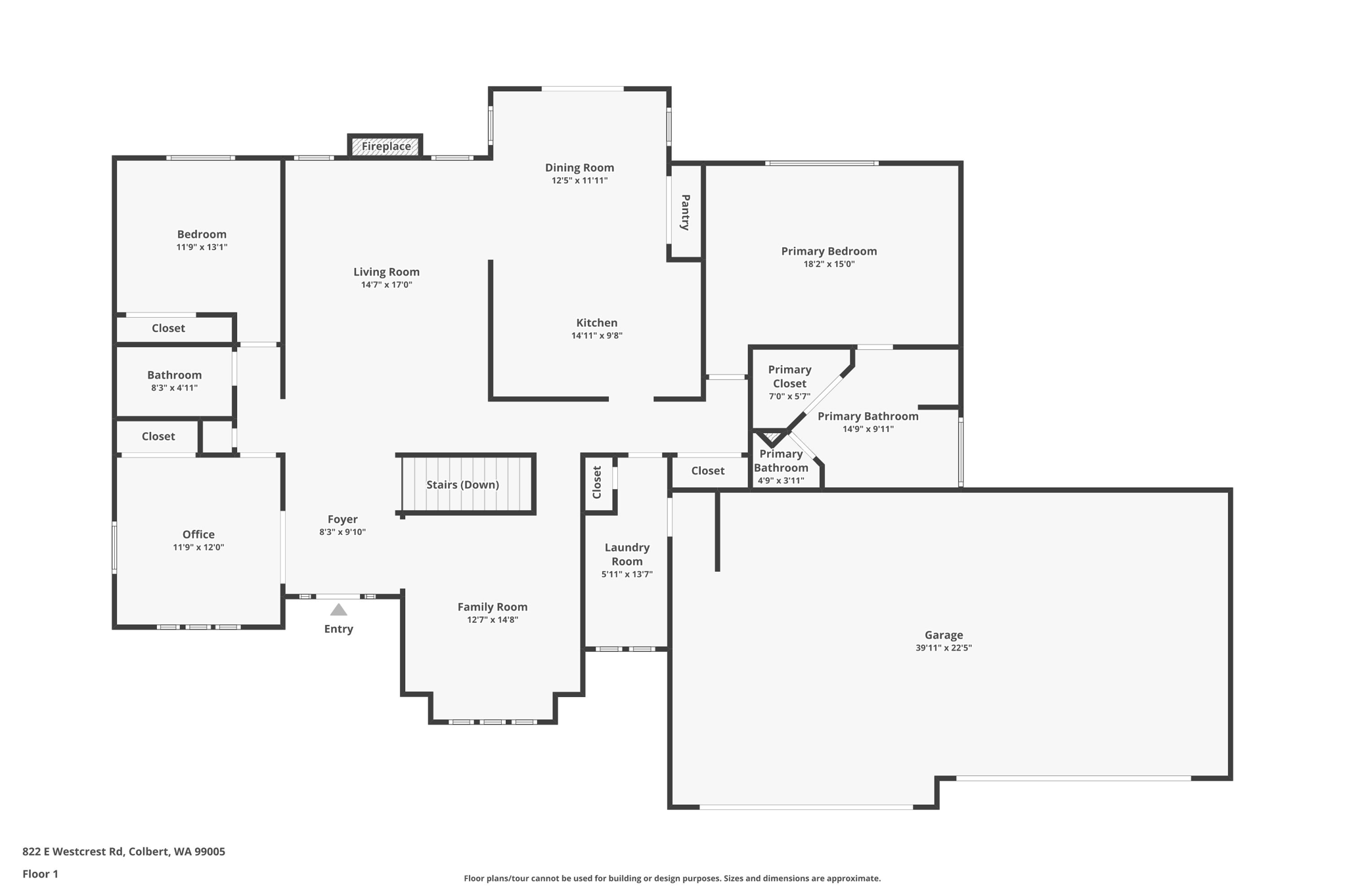 822 E Westcrest Rd-Main Level