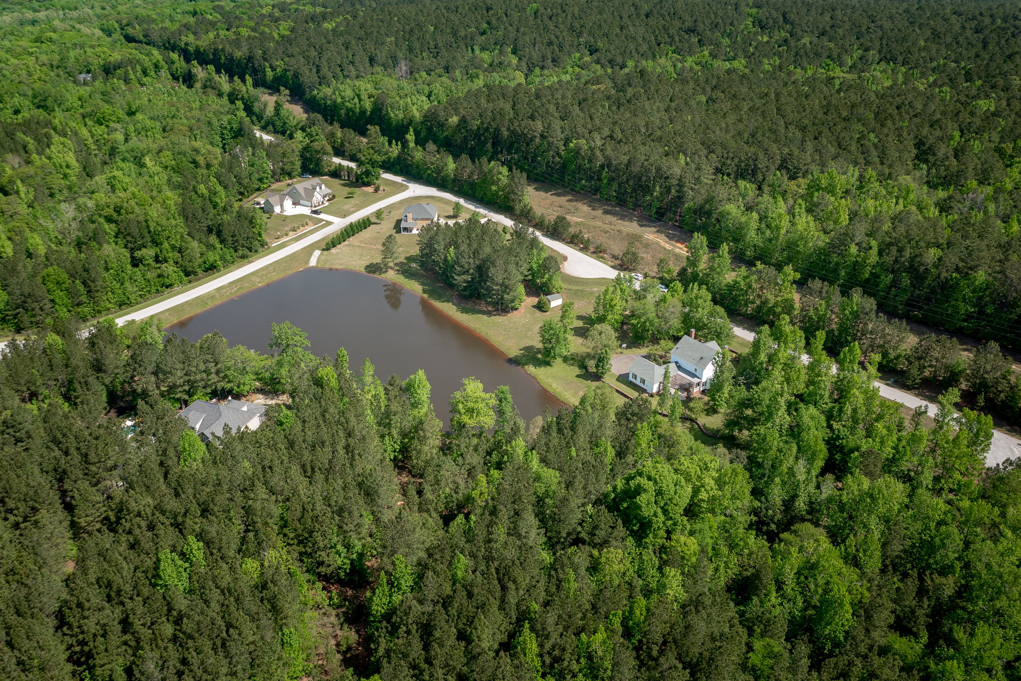 Aerial View Of Home