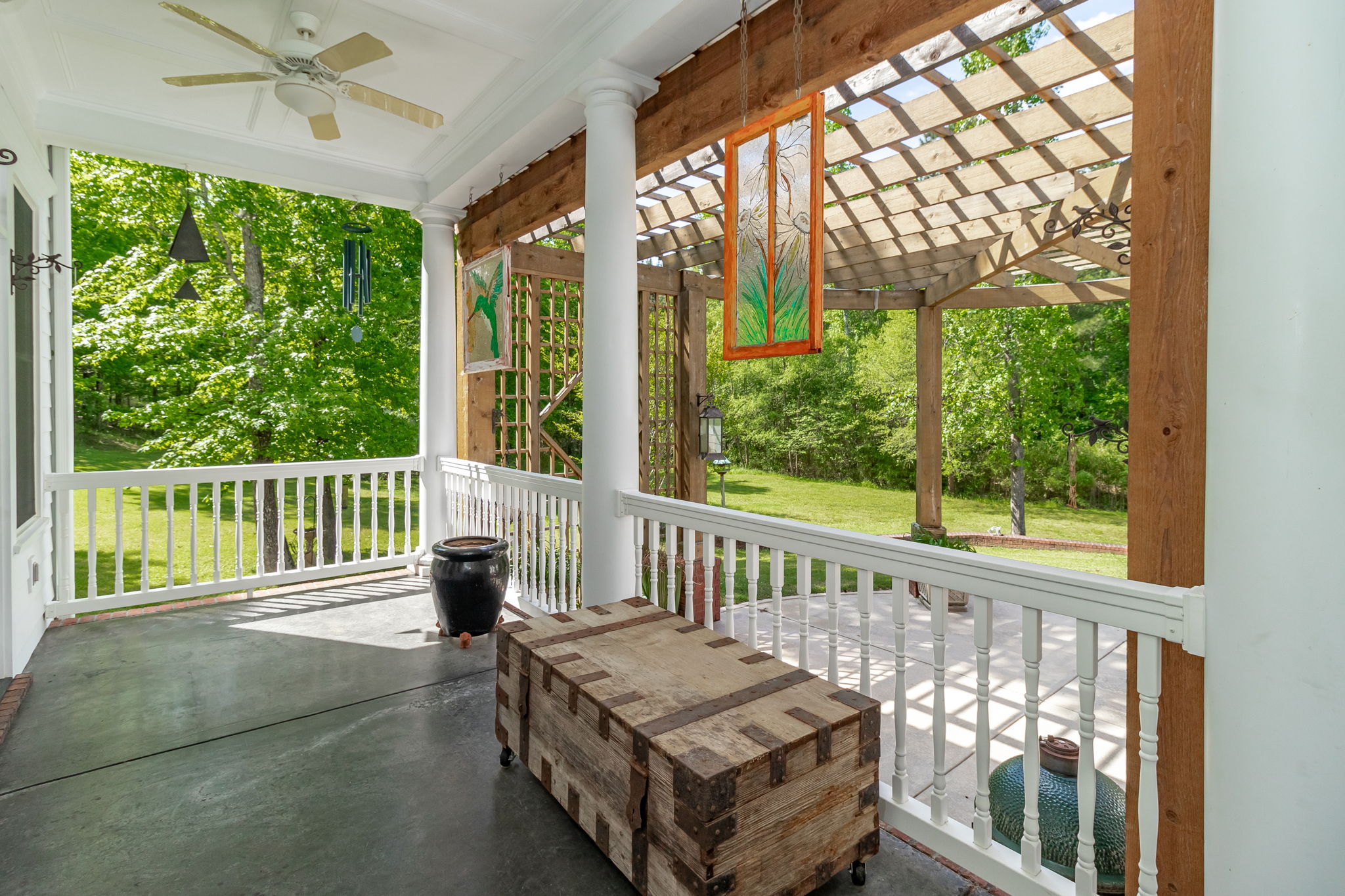 Back Covered Porch