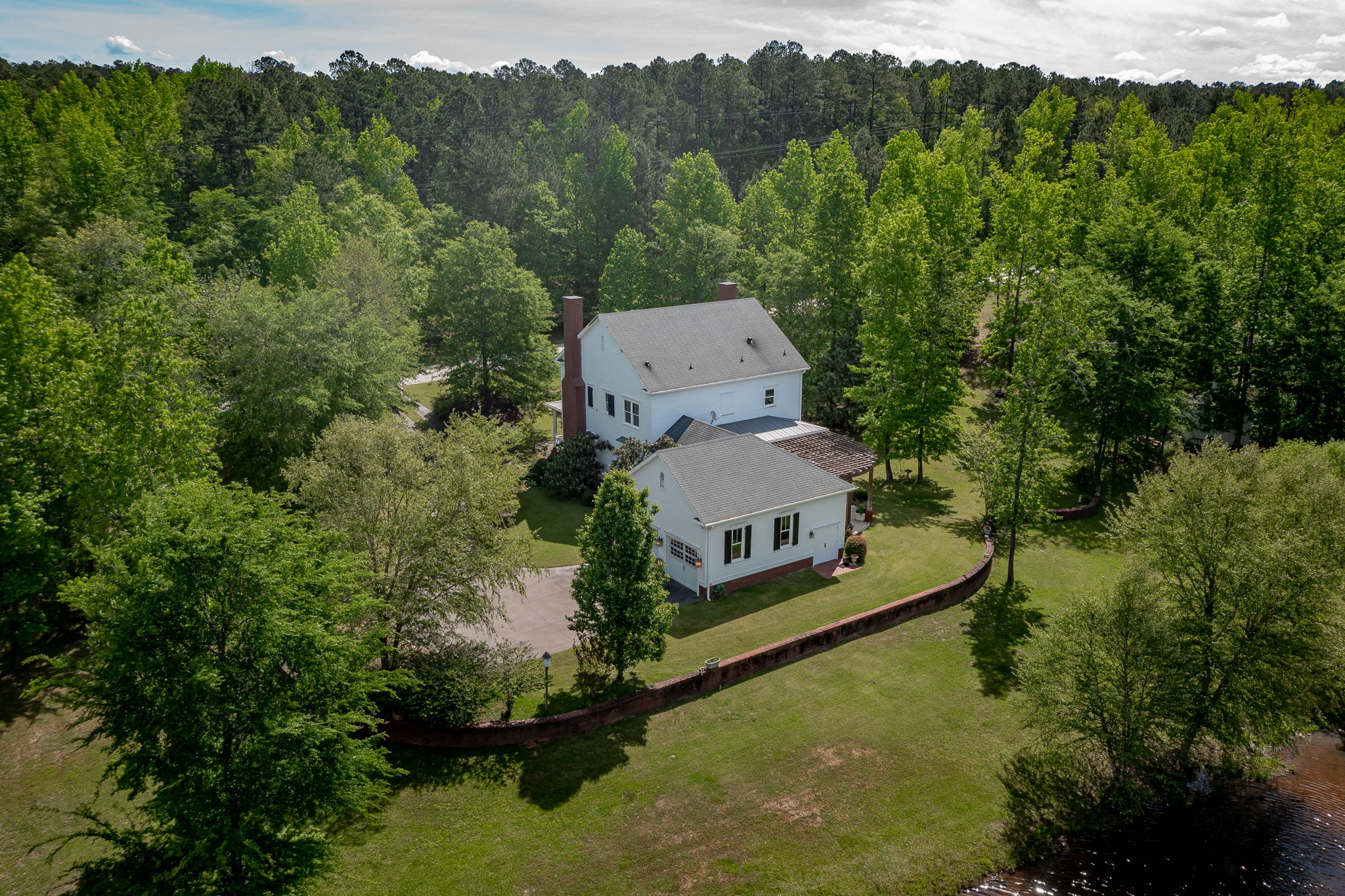 Aerial View Of Home