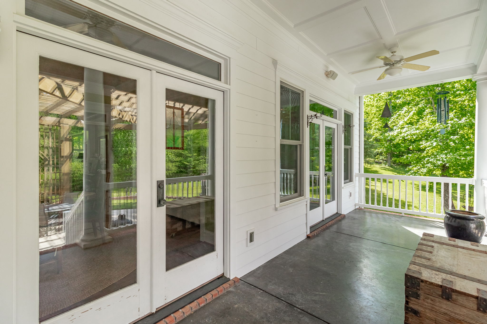 Back Covered Porch