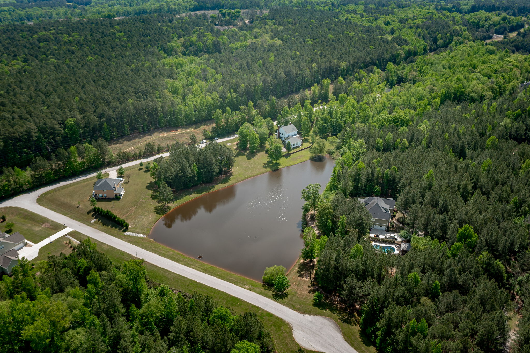 Aerial View Of Home