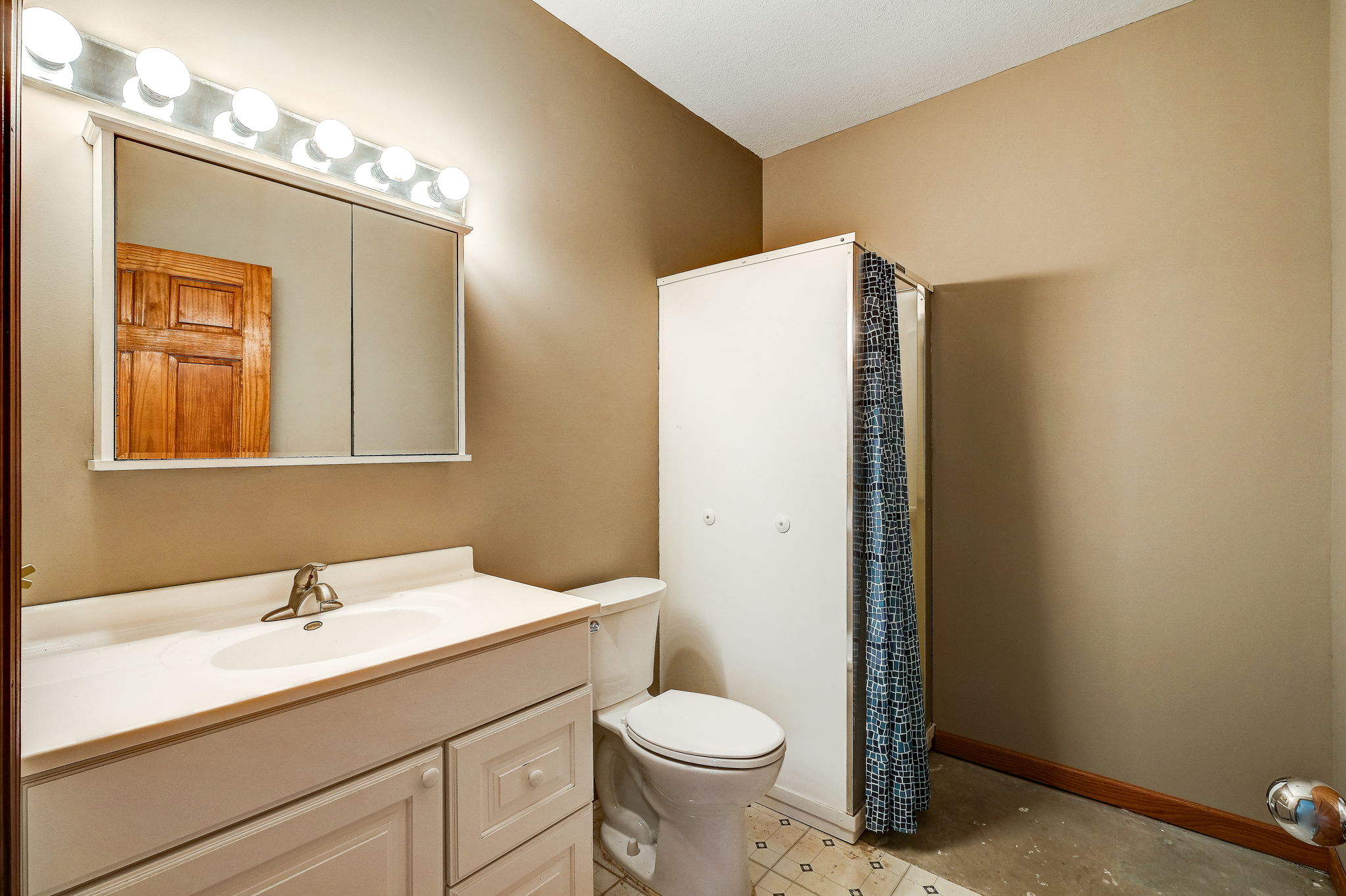 Extra Living Space Bathroom