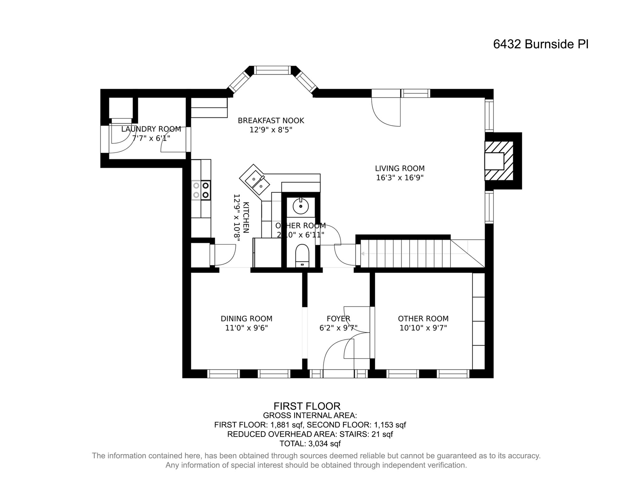 Floorplan First Floor