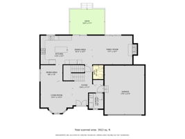 Main Floor W/ Dimensions