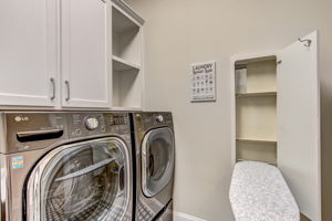 Laundry Room w. Ironing Board