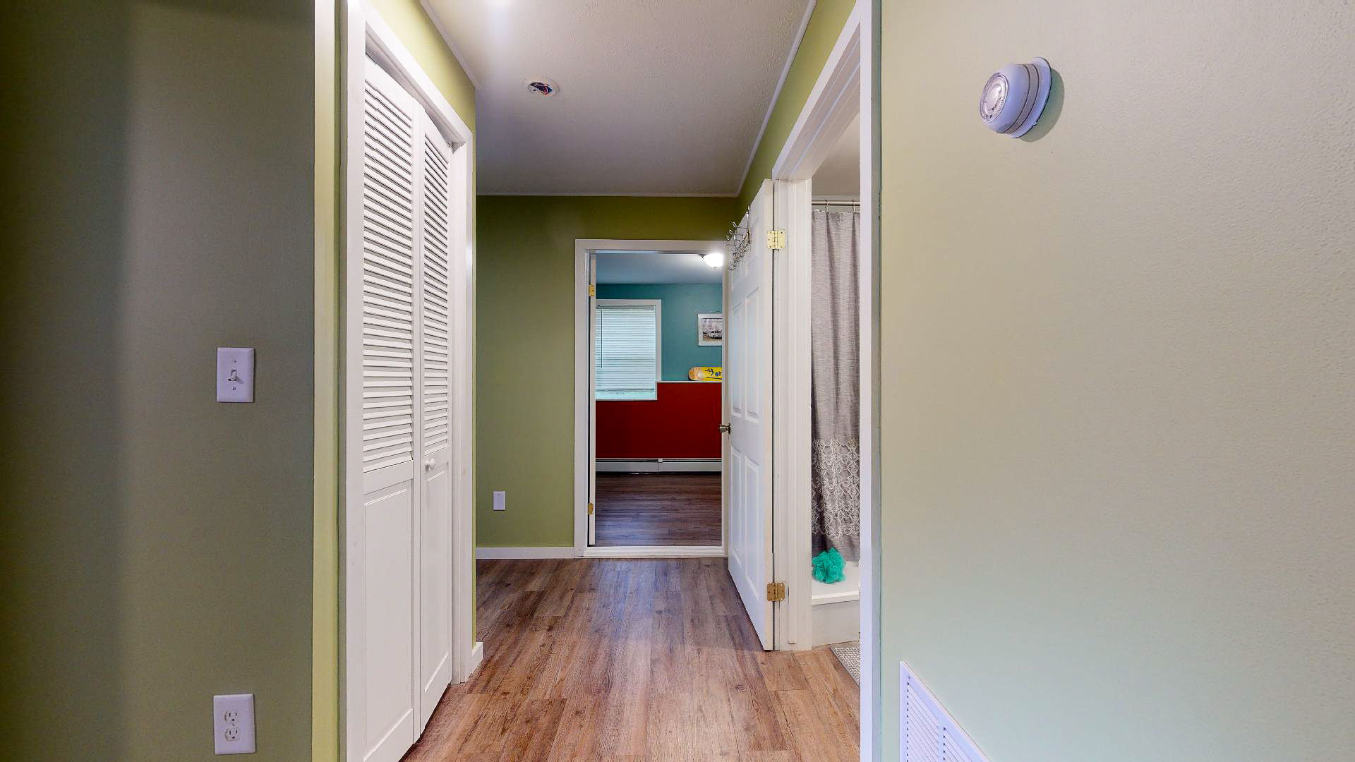 Lower level hallway