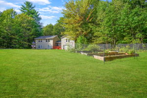Garden beds, front yard