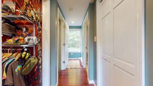 TWO walk in closets in Primary Suite
