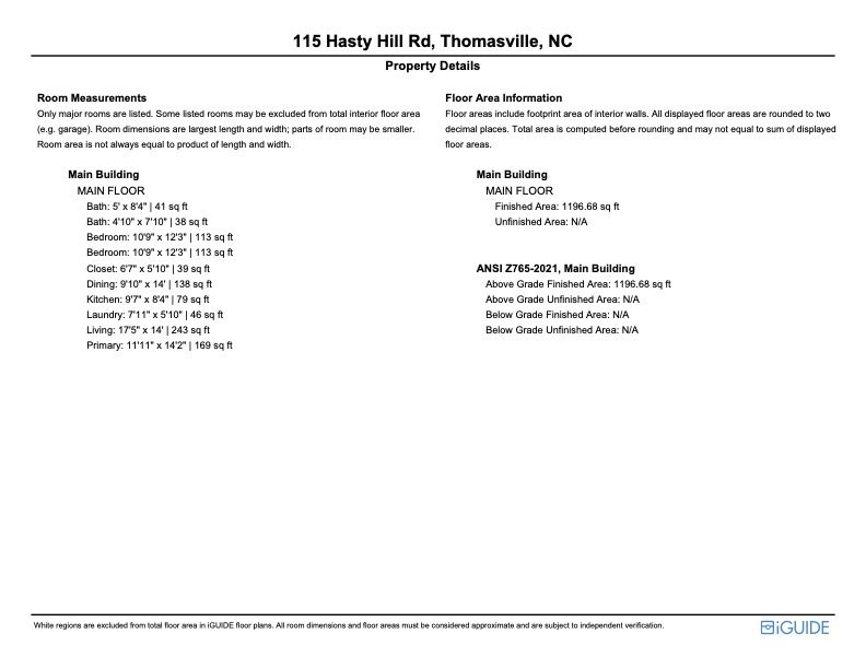 Property Details 
