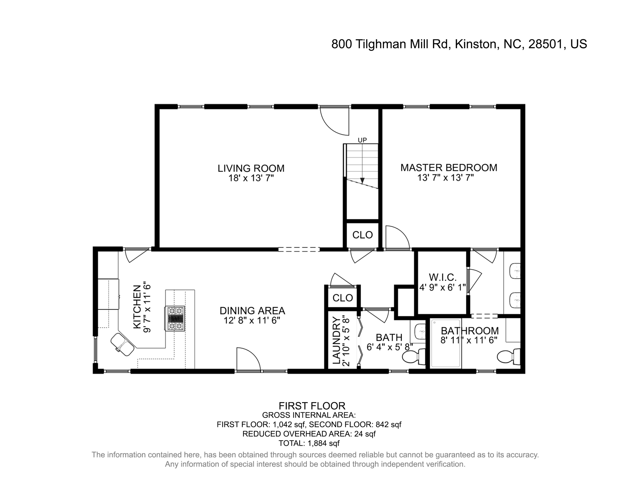 800 Tilghman Mill Rd, Kinston, NC 28501