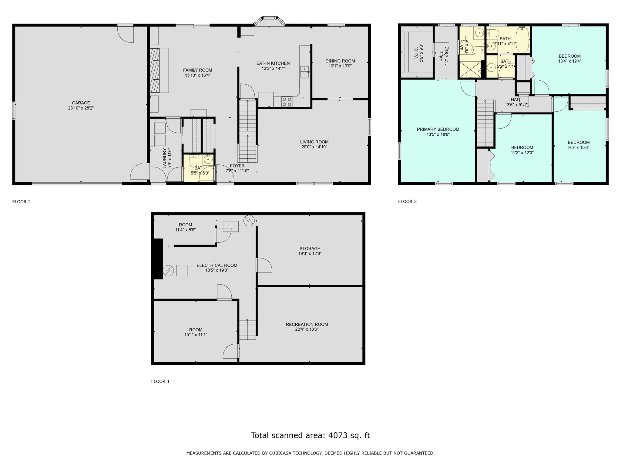 Full Display W/ Dimensions