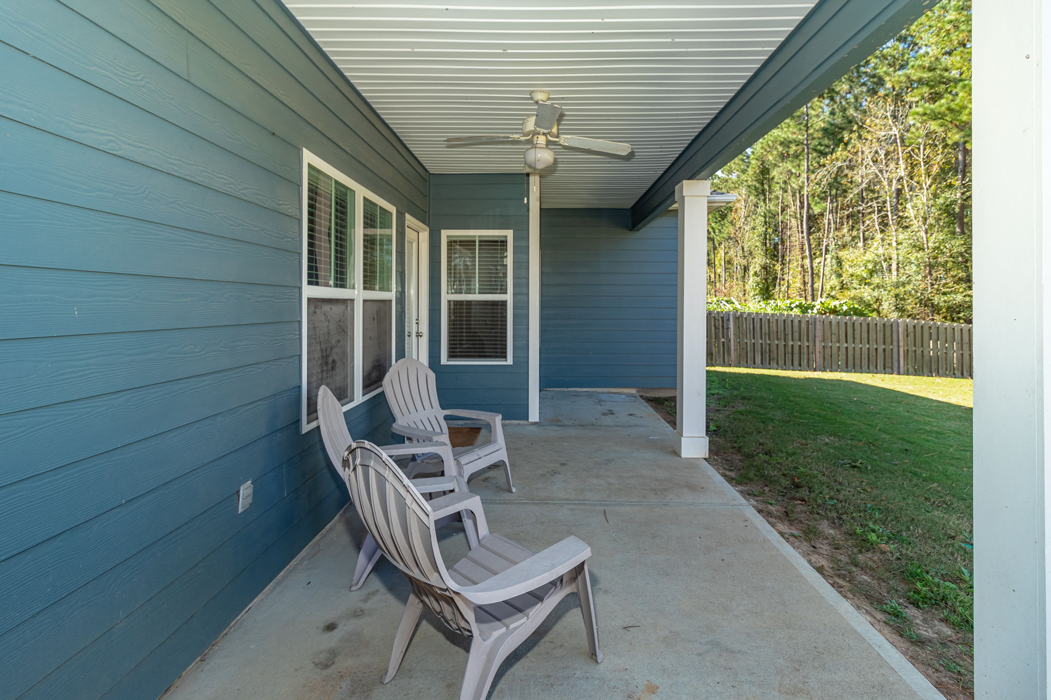 Covered Back Porch