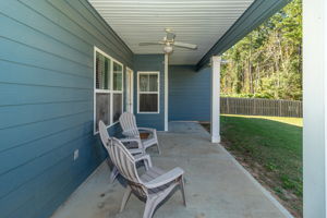 Covered Back Porch