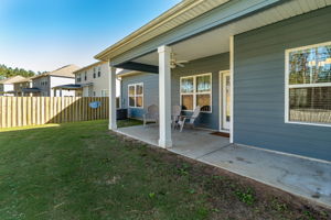Covered Back Porch