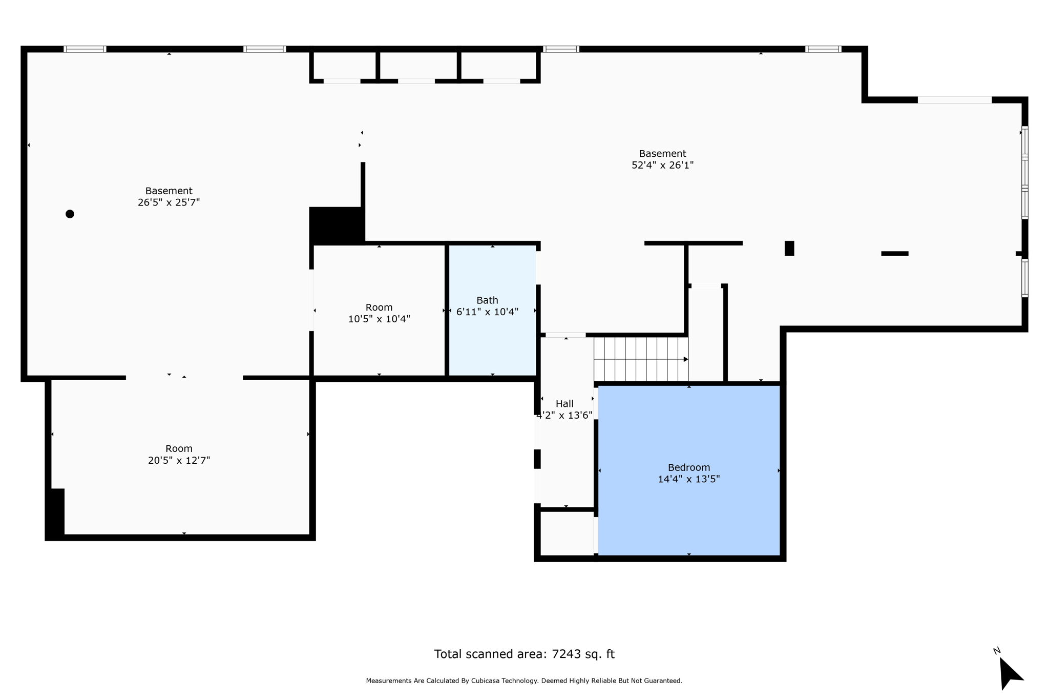 1st Floor w/ Dimensions