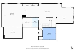 1st Floor w/ Dimensions
