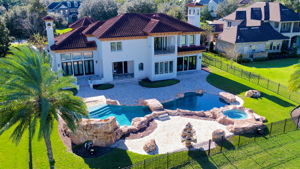 Aerial View of Rear of Home