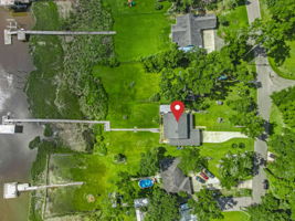 Aerial View With Pin