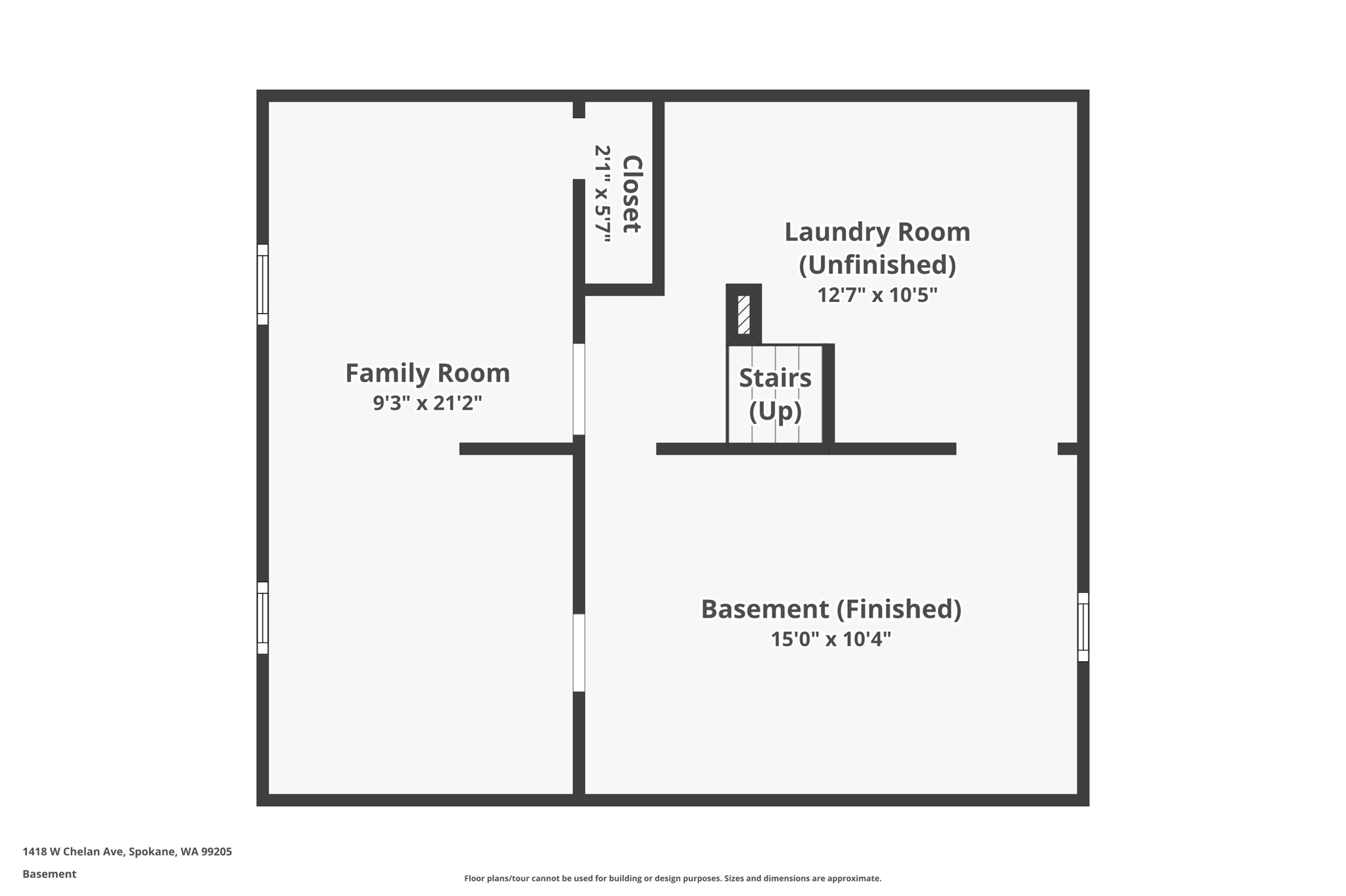 1418 W Chelan Ave-Basement