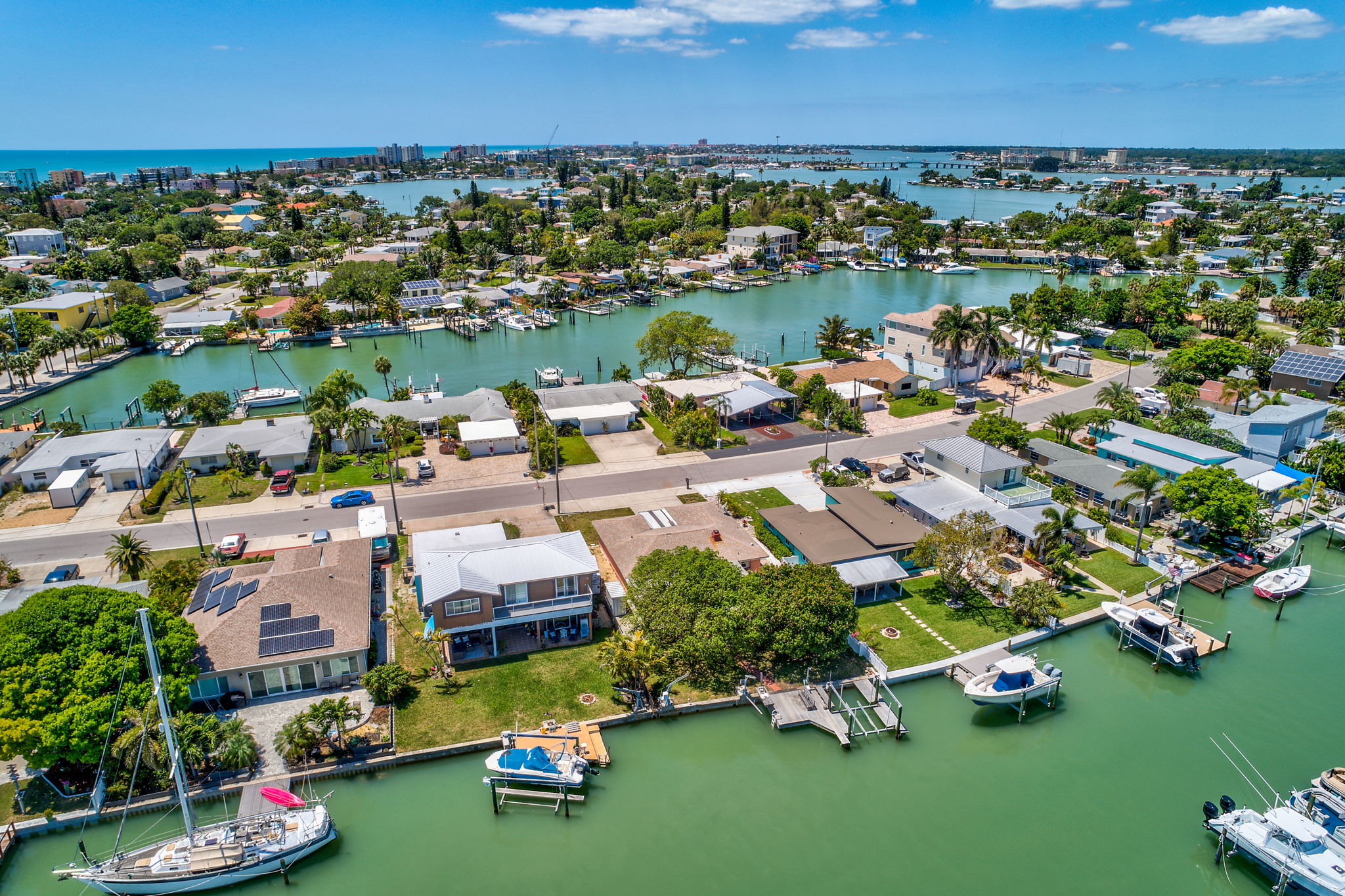Aerial Neighborhood/Skyline