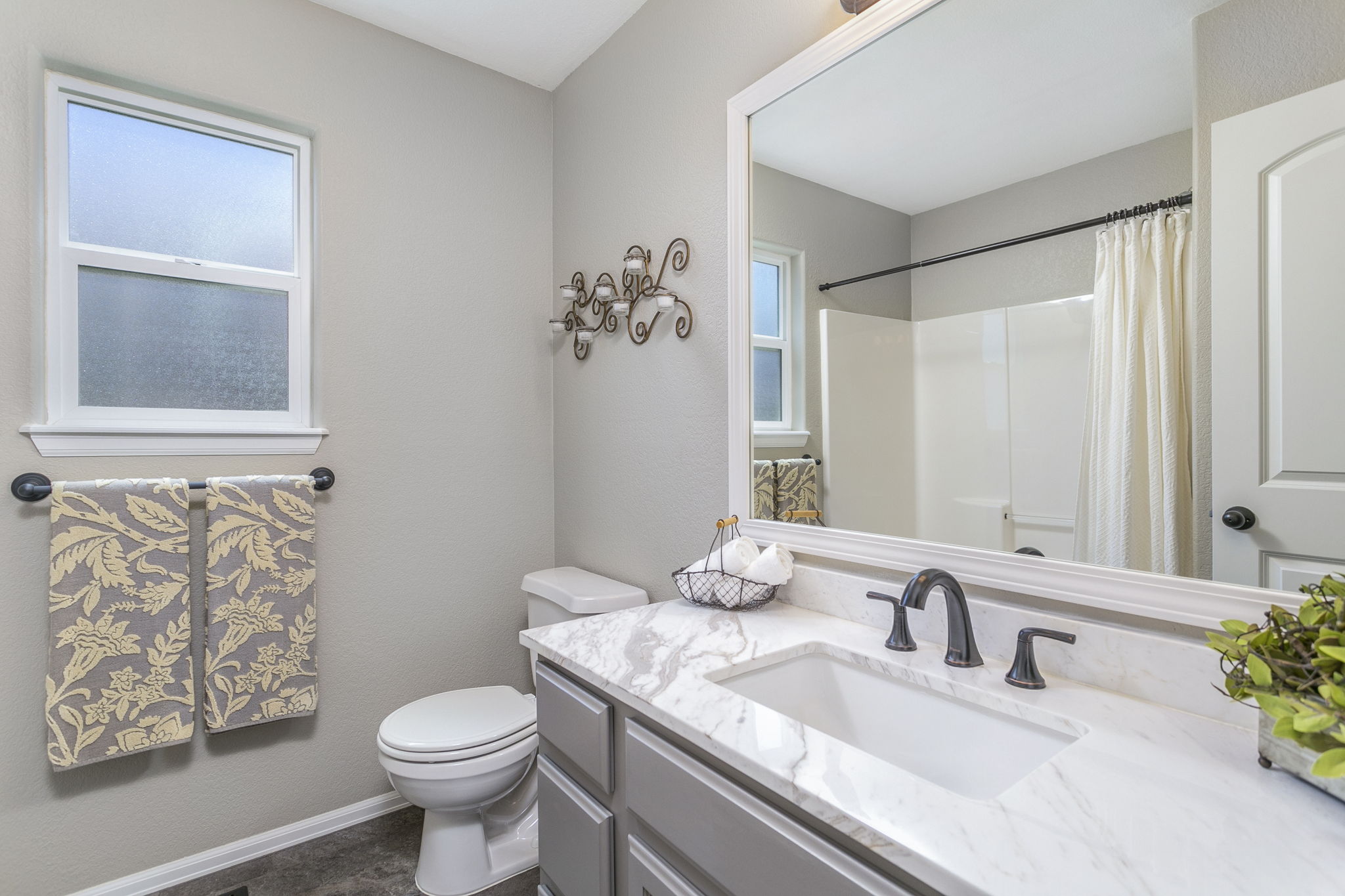 A Lovely Guest Bathroom