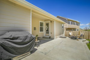 Step Outside to Your Oversized Back Patio