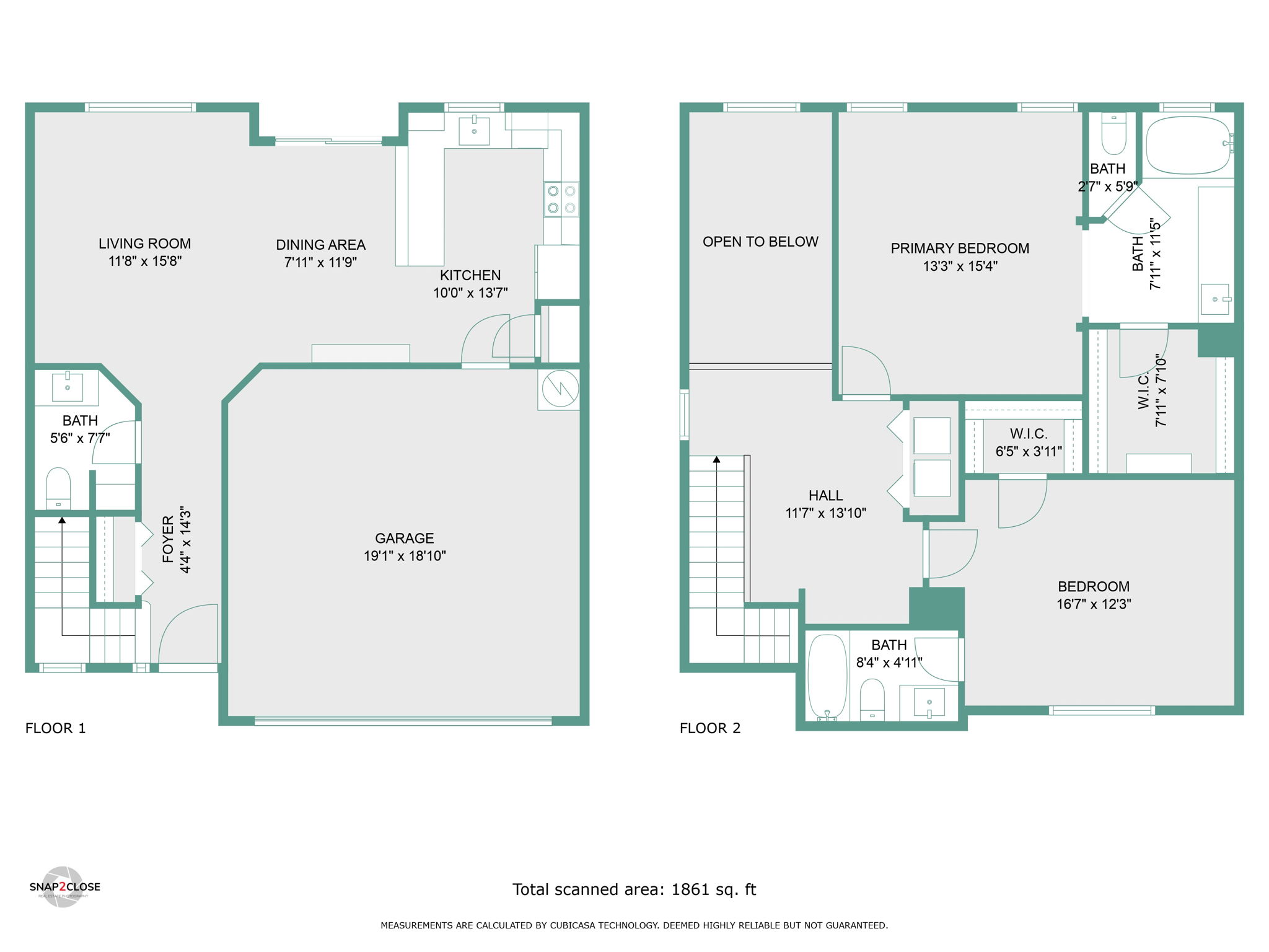 All Floors With Dimensions