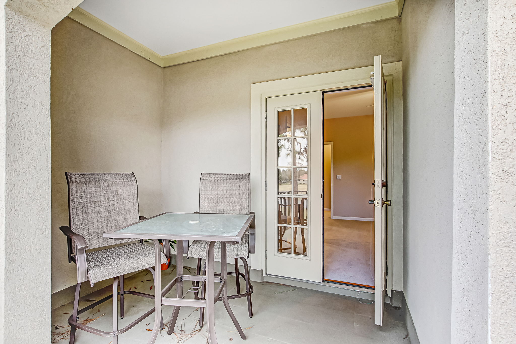 Balcony off Bedroom Suite 4