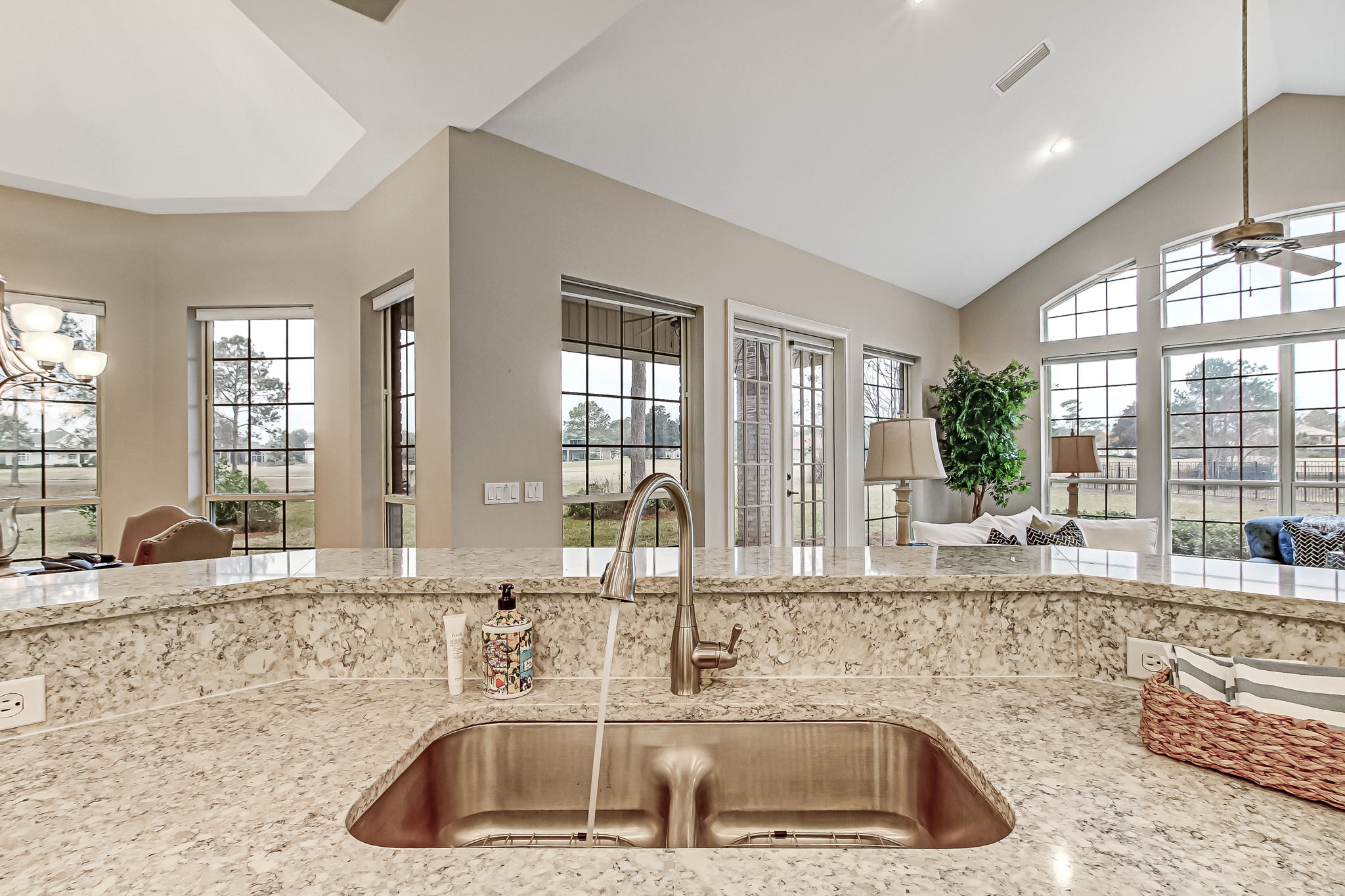 Sink with a View