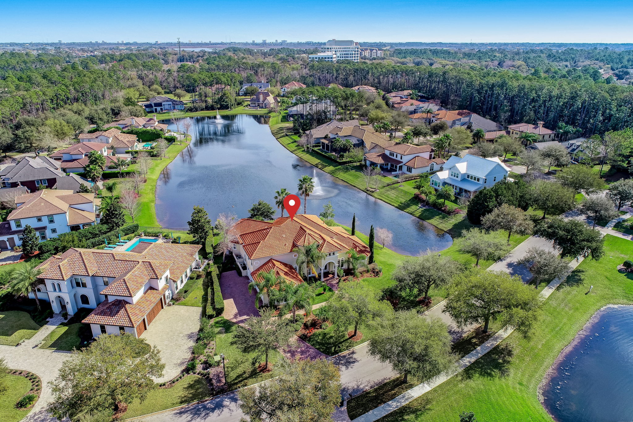 Lake Views in front and Rear