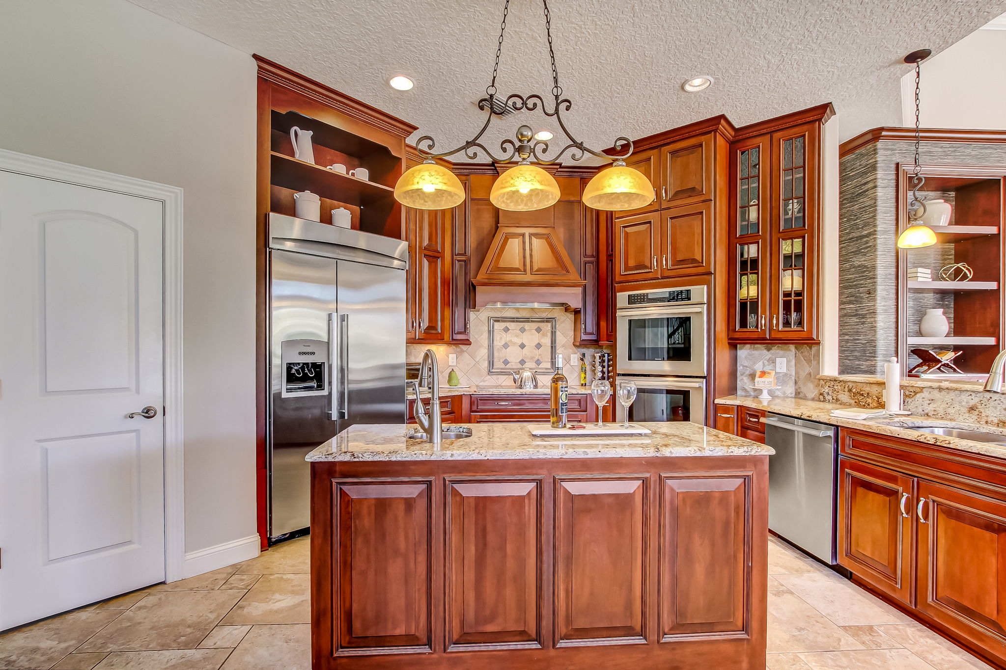 Rich Wood Cabinetry