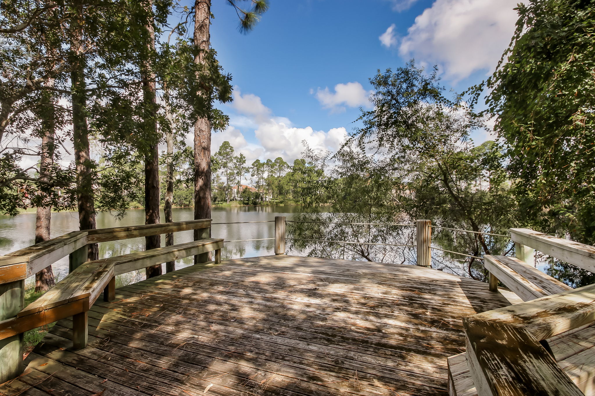 Lakeside seating
