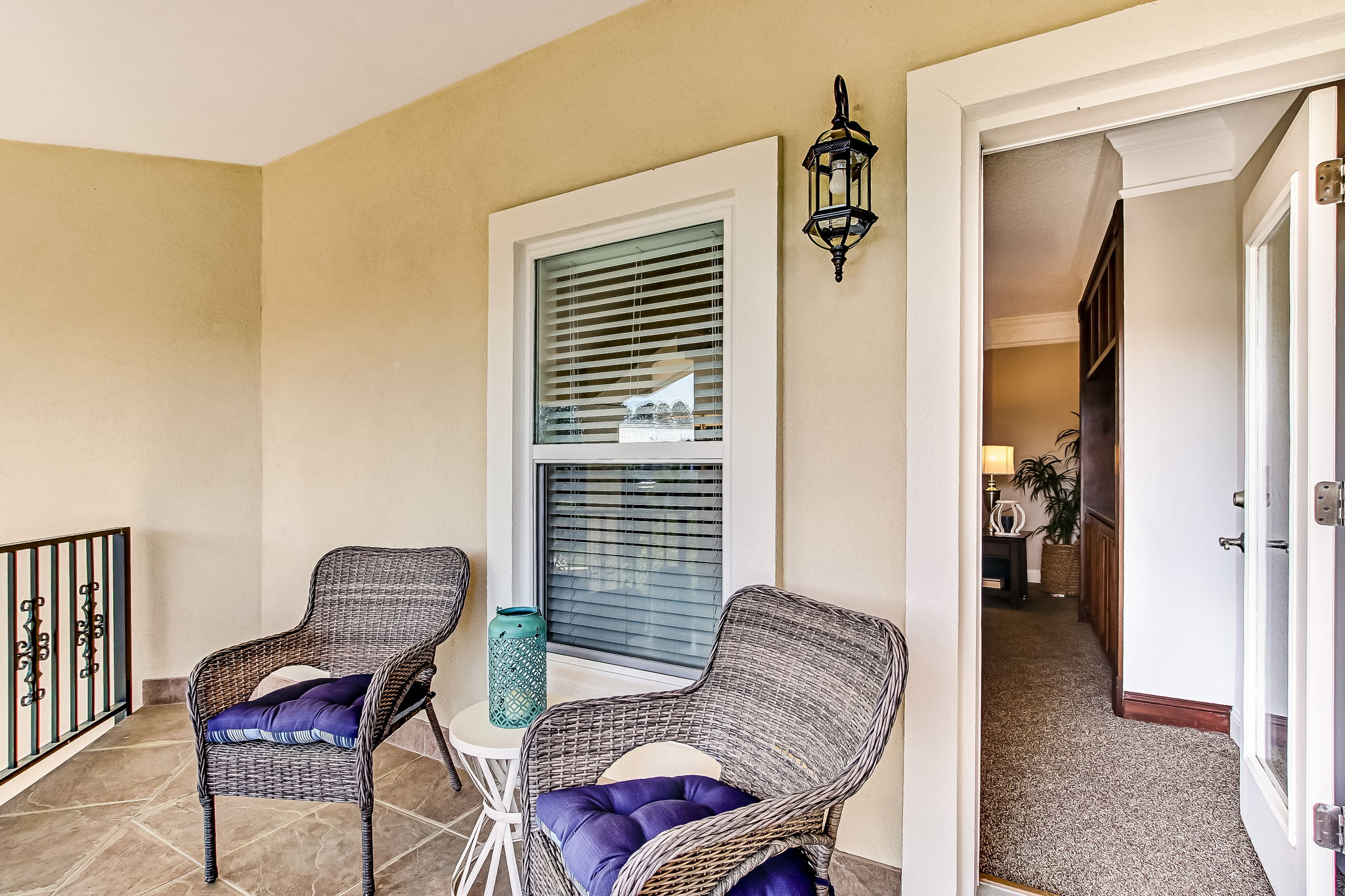 Balcony off Game Room