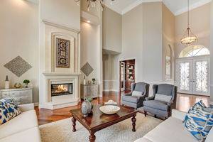Cast Stone Fireplace