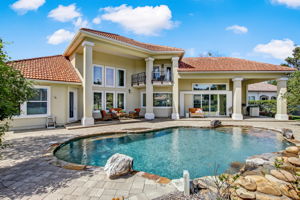 Rear View of Home